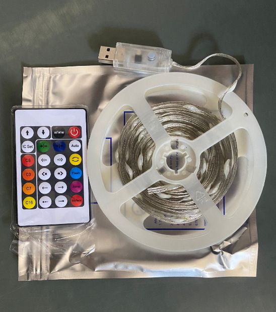 Multicolor RGB LED Fairy Lights With Bluetooth APP Control & Voice Control, USB Powered Christmas String Lights For Indoor Outdoor_voghion.com