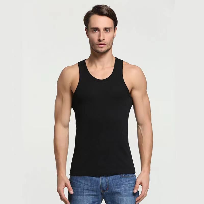 Sous-vêtements et vêtements de nuit Débardeur Bas Slim Fit Shaped Sweatshirt Gilet Jeunesse Sport Sans Manches Gilet_voghion.com