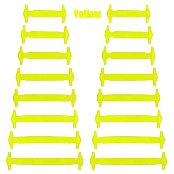 Silikona elastīgās kurpju šņores, īpašas bezsietu kurpju šņores, bērnu pieaugušo kedas, ātras kurpes, radošas, slinkas gumijas mežģīnes_voghion.com