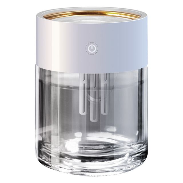 Umidificatore d'aria da 2000 ml, diffusore di oli essenziali per aromaterapia a ultrasuoni USB con lampada a LED, ugello triplo, umidificatori per aromi a nebbia pesante_voghion.com