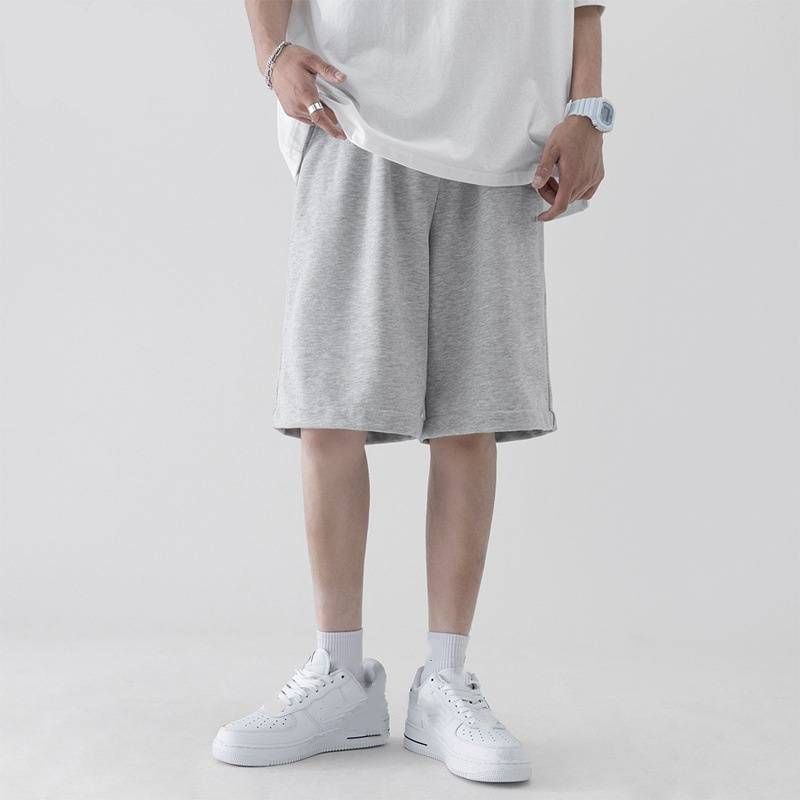Herrenbekleidung Herren Sommer Sport Shorts Dünne Gerade Trikot Stoff Shorts Outdoor Basketball Strand Freizeithose_voghion.com