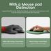 Gradient Comfortable Soft Anti-Slip Wrist Rest Computer Silicone Mouse For Pc Laptop Pad_voghion.com
