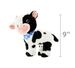 Vibrant Life Plush Cow Dog Toy, Chew Level 3_voghion.com