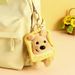 Plüsch Toast Welpen Schlësselanhänger Koppel Séiss Popp Rucksak Anhänger Klengt Kaddo Merchandise_voghion.com