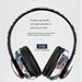 P35 Top Selling Headset Bluetooth Headset Wireless Headset China-Chic Graffiti New Luminous Stereo Music Sports Headset_voghion.com