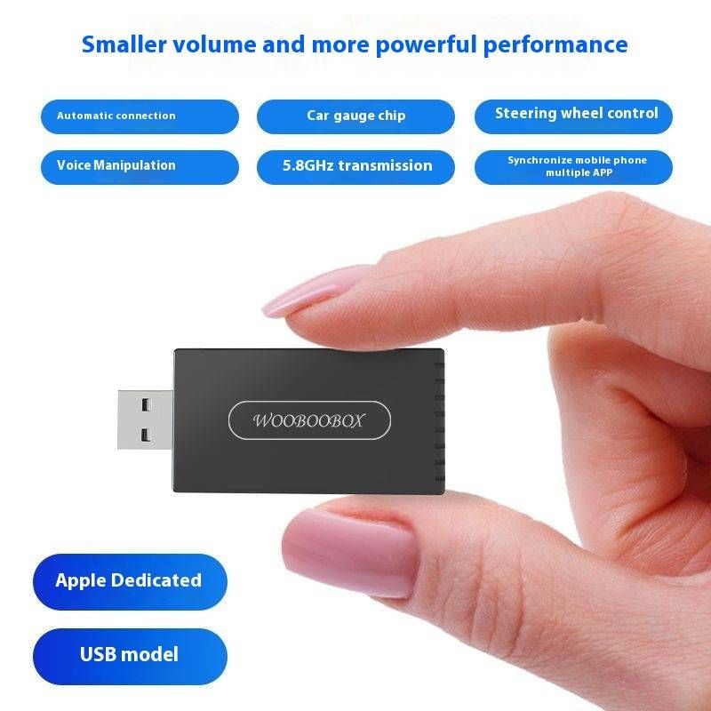 Žično na brezžično CarPlay Box, avtomobilski adapter_voghion.com
