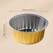 Reusable Aluminum Foil Bowl, Heat-resistant Baking Tray, Circular Pudding And Egg Tart Mold, Suitable For Ovens, Steamers, And Microwaves_voghion.com