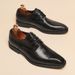 Euro Step Frühling Sommer Echtes Leder Kleine Quadratische Zehen Brogue Geschnitzte Derby Erste Schicht Rindsleder Business Formelle Herrenschuhe_voghion.com