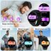 2025 1.39" Schermo HD Smart Watch Uomo Bluetooth Chiamata Sonno Monitoraggio Ossigeno Sanguigno Orologi Donna Sport Fiess Donna_voghion.com