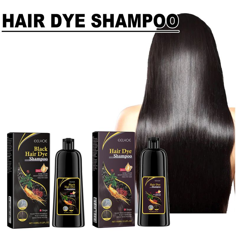 EELHOE Growth Polygonum Multiflorum Essence Voedende Haarverzorging Reiniging Glad Meer Glanzend Shampoo_voghion.com