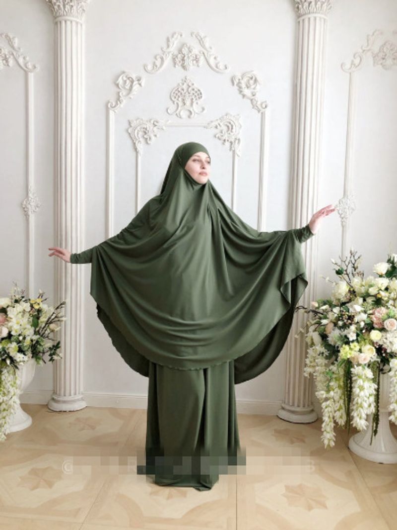 Women's Clothing Long Skirt With Solid Color_voghion.com