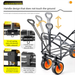 Carrello da campeggio piccolo e pieghevole extra large Wildman Camp Trailer originale per esterni_voghion.com