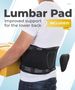 Back Brace For Lower Back Pain - Immediate Relief From Sciatica, Herniated Disc, Scoliosis - Breathable + Lumbar Support Pad - For Men & Women_voghion.com