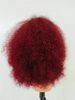 Afro crépus bouclés 13x4 dentelle fermeture perruque cheveux humains brun couleur 20 pouces perruque bouclés perruques de cheveux humains_voghion.com
