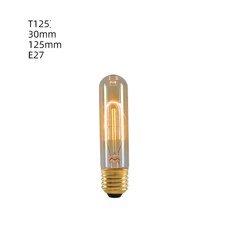 Edison tungsten bulb dimmable led vintage E27 screw retro nostalgic 40W Watt table lamp warm light bulb_voghion.com