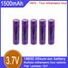 18650 liitiumioonaku, 3,7 V, 1500 mAh, 100% mahutavusega, sobib elektrimänguasjade, elektrooniliste sigarettide, taskulampide ja muude valdkondade jaoks_voghion.com