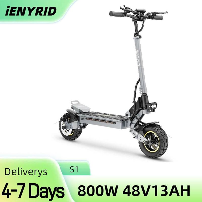 iENYRID S1 terénní elektrická koloběžka pro dospělé 800W 48V 15AH 10palcový skládací skútr pro dojíždění_voghion.com