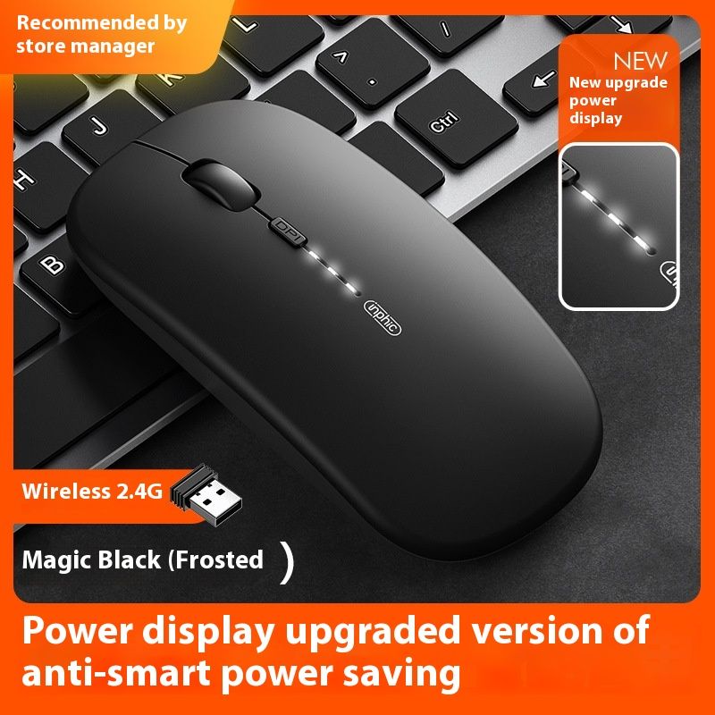 INPHIC M1PRO mouse wireless Bluetooth, al treilea examen simulat, încărcare mută, birou laptop_voghion.com