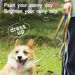 New Nylon Adjustable Collar Small Medium Dogs Pet Multicolor Rainbow Chain Single Rope Dog Walking Leash_voghion.com