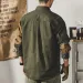 Denim Jackets Man Button Cowboy Coat For Men Has Pocket Autumn Original Trendy Worn Size L Lxury Clothing Elatic Of Fabric Korea_voghion.com