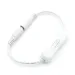 In-Line Power Switch ON/OFF 2.1mmx5.5mm Cable White For Jack Arduino 12-24V In-Line Power Switch ON/OFF 2.1X5.5mm Cable Jack_voghion.com