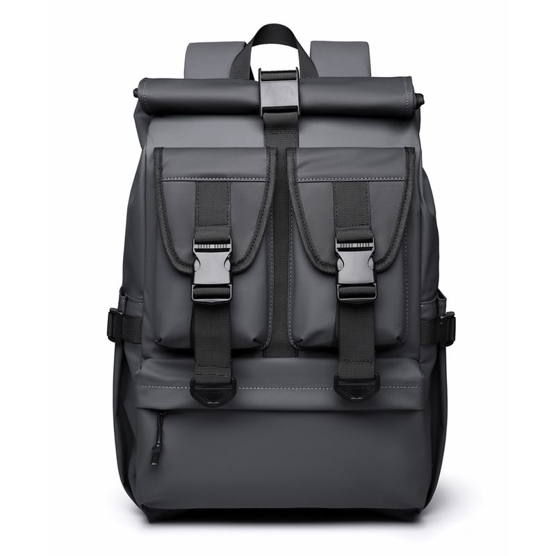 Pendler-Fahrradrucksack, wasserdichter, erweiterbarer Unisex-Rucksack – 20–35 l Pendler- und Reise-Laptoptasche mit mehreren Taschen und strapazierfähigem Canvas-Gewebe_voghion.com
