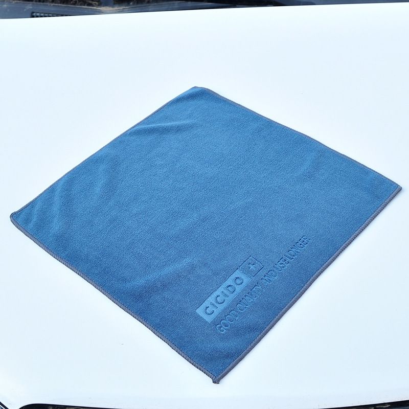 Asciugamano per auto in microfibra bicolore di alta qualità: ultra assorbente, ad asciugatura rapida, multiuso per auto, capelli e casa (logo personalizzato opzionale)_voghion.com