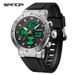 Men's And Women's Sport Digital Watch With Analog Display, Waterproof, Luminous, Multi-Function For Outdoor Activities, Students, And Daily Wear_voghion.com