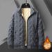 QFV507045555501<2 Winter For Men 2023 New Large Size Men's Stand Trendy Coat With Fleece Lining Thickened Warm Turn-down Collar Cotton_voghion.com