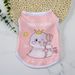 Hund Frühling Sommer Welpen Katze Kleidung Haustier Kleidung Niedlichen Cartoon Print Weste Dünn Atmungsaktiv_voghion.com