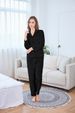 Autumn And Winter Gold Diamond Fleece Long-sleeved Trousers Two-piece Velvet Loungewear Suit Women_voghion.com
