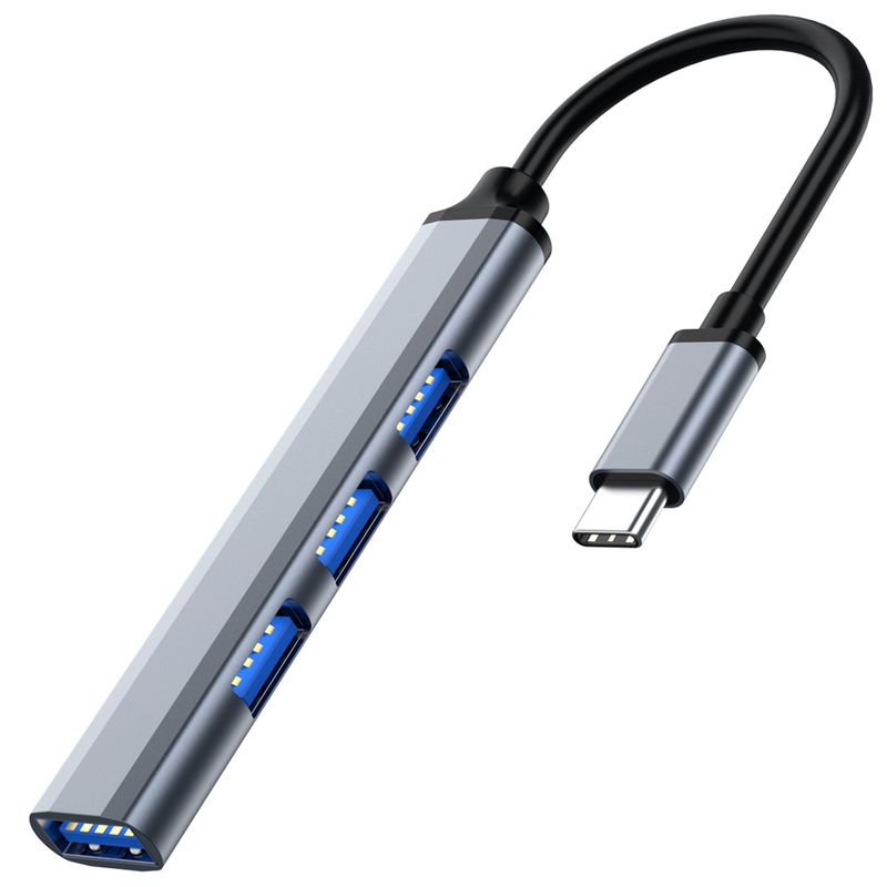 USB Typ C HUB 3.0 3.1 4 Port Multi USB Splitter Adapter OTG Für HUAWEI Xiaomi Lenovo Macbook PC Computer Zubehör_voghion.com