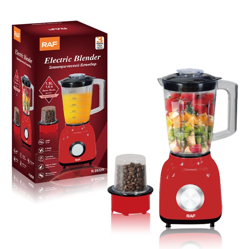 Mixer european de uz casnic procesor pentru smoothie lapte de soia storcator de fructe pahar de plastic Blender_voghion.com