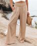 hot selling RX6602 Autumn and Winter New Quick Sell Cotton Hemp High Pull Elastic Waist Popular Women's Casual Pants_voghion.com