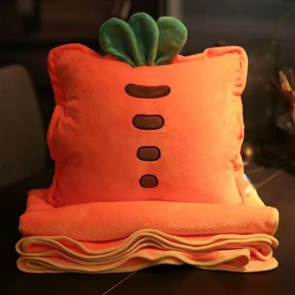 Cuscino universale 2 in 1 per tutte le stagioni, doppio uso per pisolini in ufficio, multifunzionale, pieghevole, aria condizionata, trapunta rinfrescante estiva_voghion.com