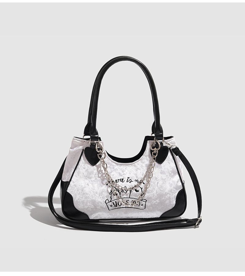 2025 New Sweet Cool Wind Saddle Niche Hottie Tote Bag Armpit Hundred Commuter Single Slant Shoulder Bag_voghion.com