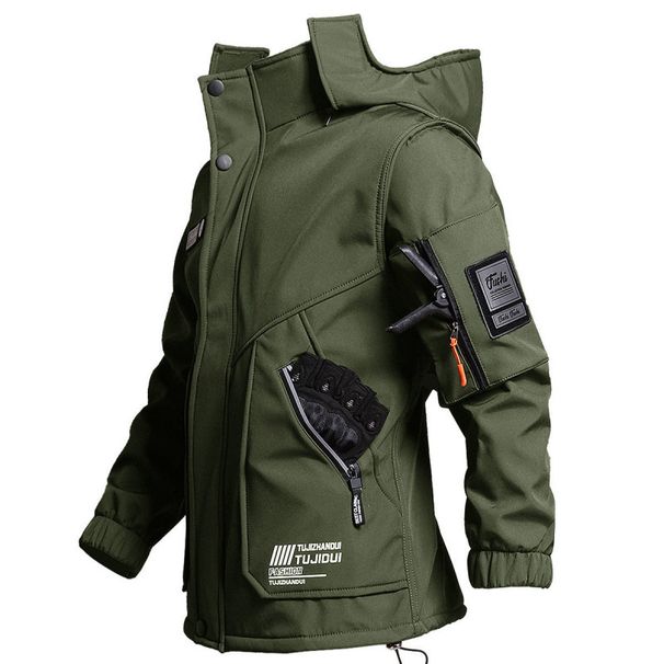 Taktische Winterjacke für Herren – Outdoor-Mantel im Militär-Stil, winddicht und warm für Jagd, Arbeitskleidung und Radfahren_voghion.com