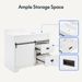 42"Bathroom Vanity With Single Sink Combo-White_voghion.com