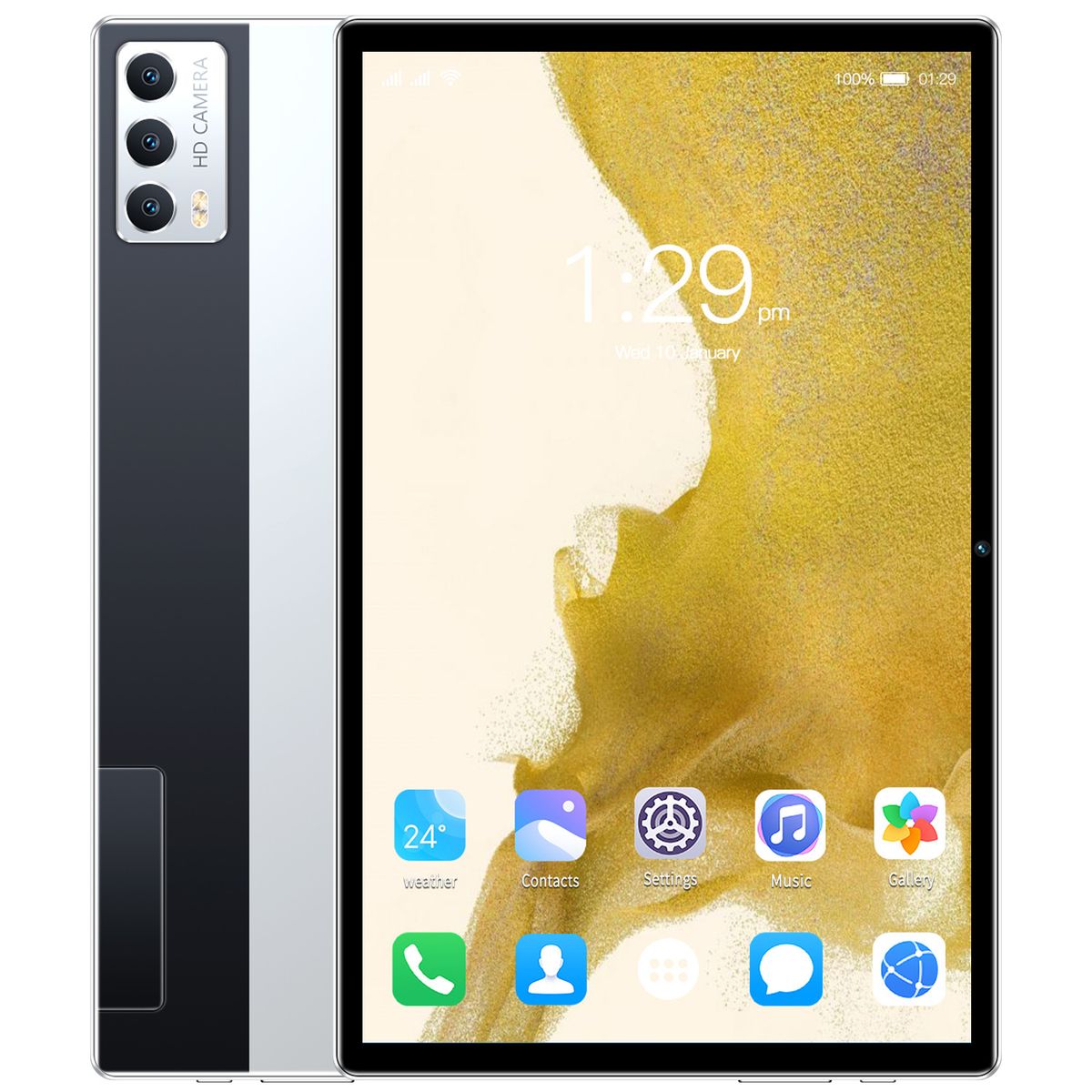 Naujas didelės raiškos kamera 10,1 colio IPS ekranas 3G pilna tinklo plokštė dvigubas budėjimo režimas planšetinis kompiuteris_voghion.com