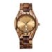 Three-Hand Unisex High-Value Quartz Wooden With Watch Remover_voghion.com