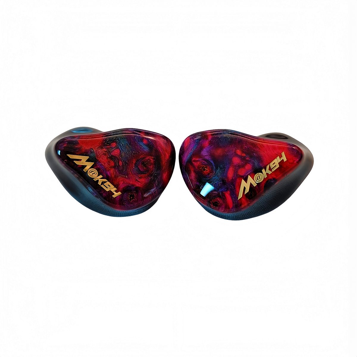 Mak94-Supporting Aperture Iron Moving Coil 4+1 Wired Hi-fi hörlurar Entusiast Monitor Hängande In-Ear Eleganta öronproppar_voghion.com