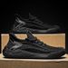2024 Sommer neuer Stil fliegendes gewebtes Mesh atmungsaktive Herrenschuhe Laufsport Freizeit Mesh-Schuhe dünn gestrickte schwarze trendige Schuhe_voghion.com