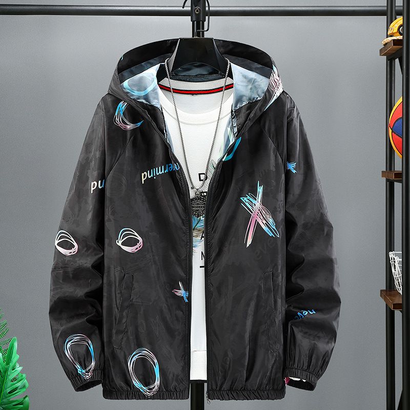 Men's Clothing Ice silk sun protection clothes men's summer ultra-thin camouflage couple jacket loose large size fishing breathable skin clothes_voghion.com