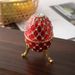 New Cross-Border Source Export Easter Egg-Shaped Jewelry Box Enamel Metal Craft Ornament Wholesale_voghion.com