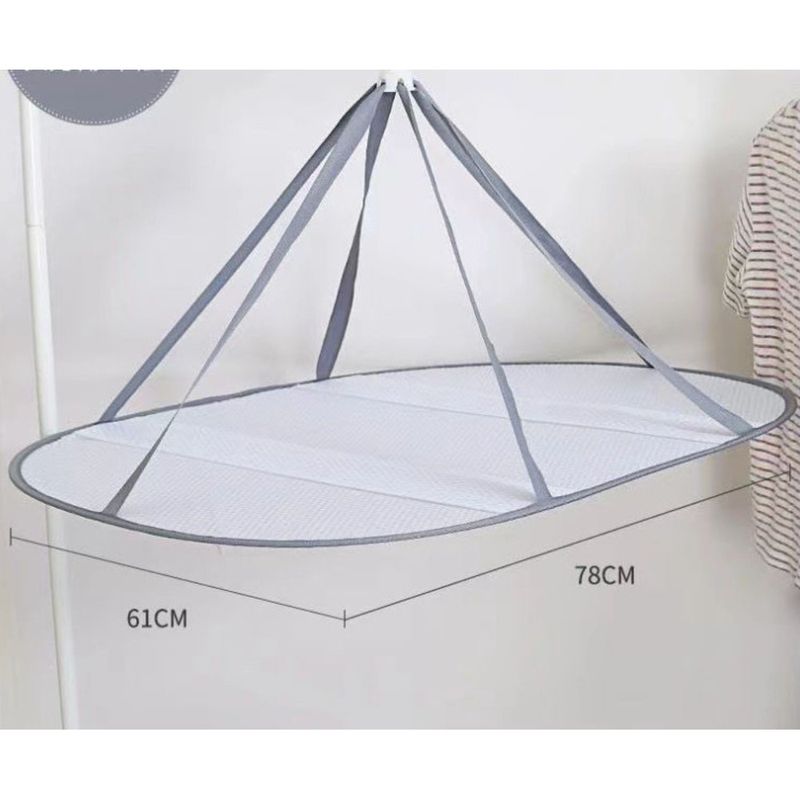 Balcony Basket No Wrinkle Pillow Doll Magic Windproof Filter Large Item Drying Multifunctional Clothes Net_voghion.com