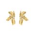 Niche High-End Leaf For Women, Light Luxury, Unique, Exaggerated 3D Petal Earrings_voghion.com