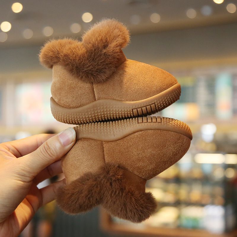 2023 neue 0-5 jahre alte kinder schnee stiefel gepolsterte jungen und mädchen kleinkind schuhe rutschfeste baby baumwolle schuhe eine generation von haar_voghion.com