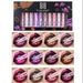 12-teiliges Set mit glitzerndem, schimmerndem flüssigen Lippenstift, glänzend und langanhaltend, wasserfest, farbenfrohes Lipgloss-Set_voghion.com