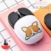 Silver A10 Cartoon Rechargeable Wireless Mouse Creative Bluetooth Office Game Mini Mute Computer Accessories_voghion.com