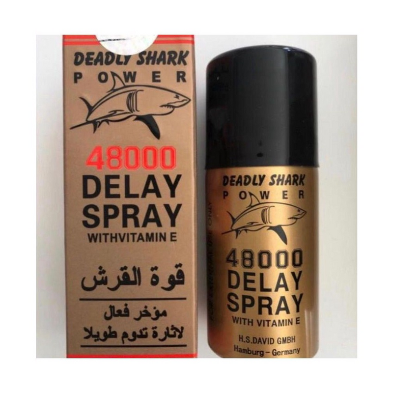 Men's Delay Spray Is Harder And Longer Lasting SHARK Delay Spray 48000 With Extra Effect Advance Formula For Strong Men Peniis Di_voghion.com